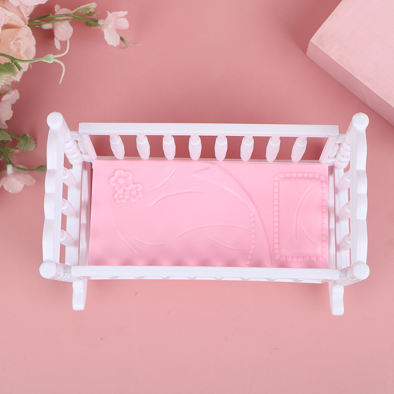 Baby Nursery Pink - Mini Bebek Çıngırak Oyuncak Pembe Beyaz