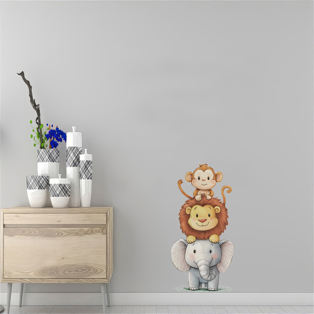 Sevimli Orman Hayvanları Duvar - Baby Nursery Vinyl incelemesi ve fiyatı