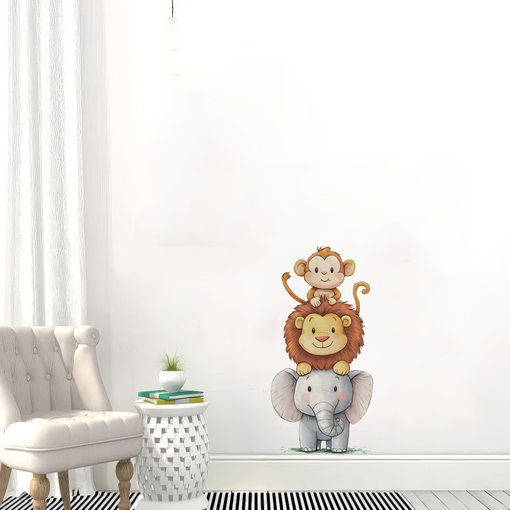 Sevimli Orman Hayvanları Duvar - Baby Nursery Vinyl incelemesi ve fiyatı
