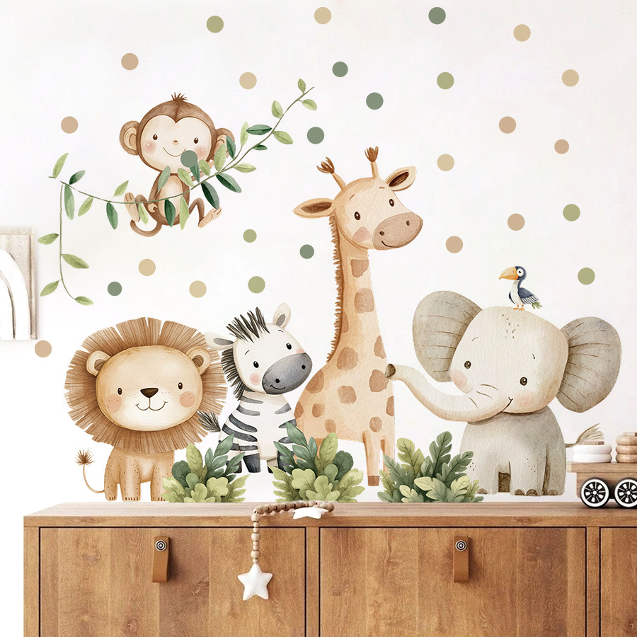 Boho Orman Hayvanları duvar çı - Baby Nursery Decor Boy incelemesi ve fiyatı
