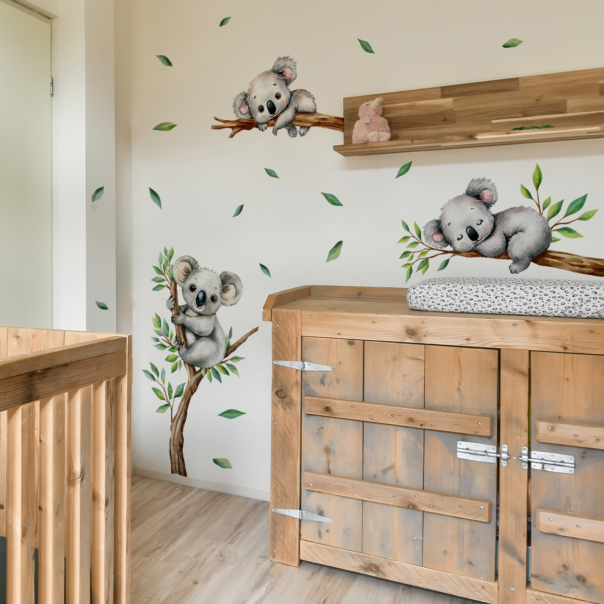 Karikatür Koala Tırmanma Ağacı - Baby Nursery Vinyl incelemesi ve fiyatı