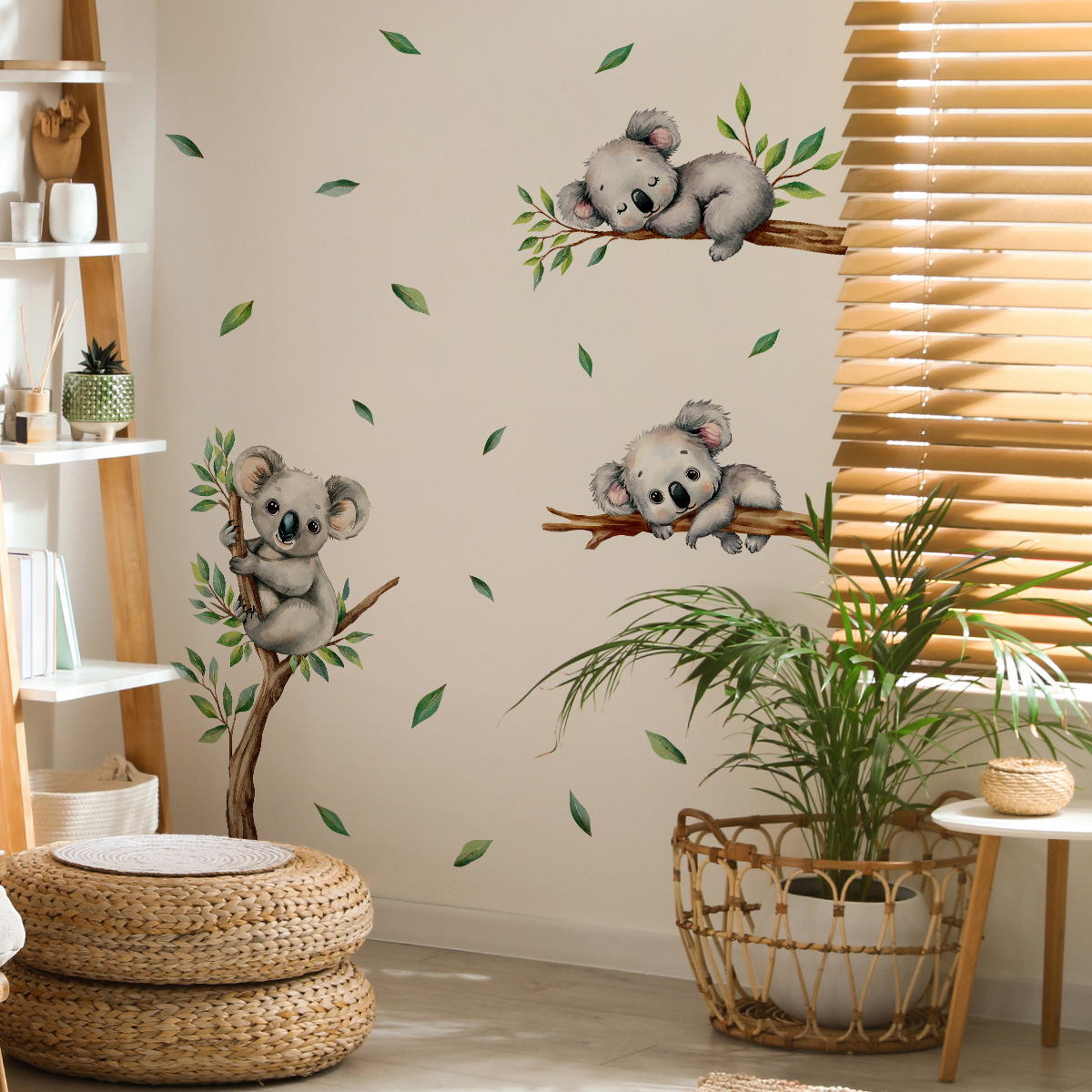 Karikatür Koala Tırmanma Ağacı - Baby Nursery Vinyl incelemesi ve fiyatı
