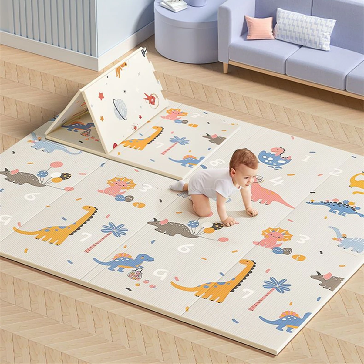 Toksik Olmayan Eğitici Katlana - Soft Rug Nursery incelemesi ve fiyatı