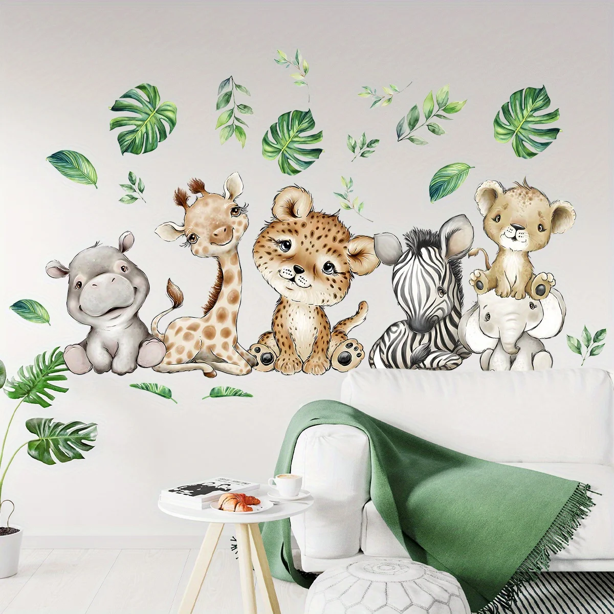 1 adet karikatür sevimli su ay - Baby Nursery Vinyl incelemesi ve fiyatı