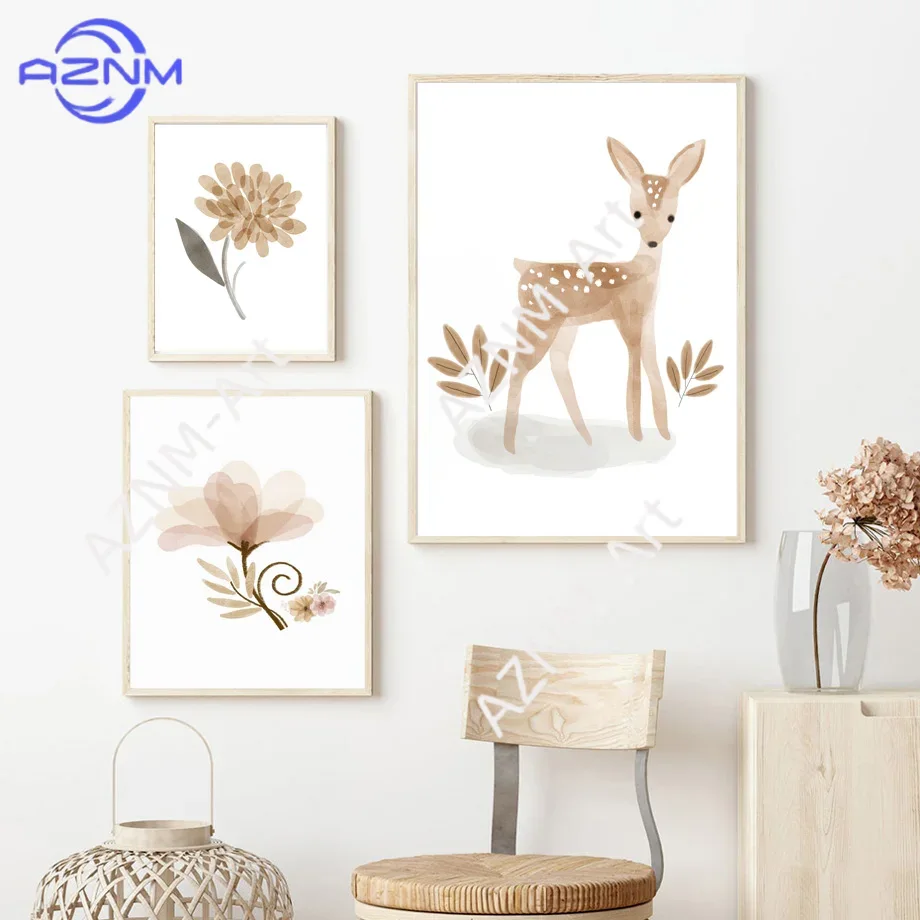Boho Kreş Duvar Sanatı Kanvas  - Baby Nursery Neutral incelemesi ve fiyatı