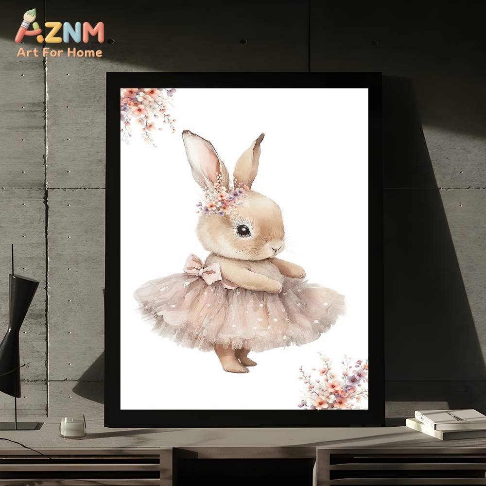 AZNM Suluboya Balerin Tavşan K - Baby Nursery Pink incelemesi ve fiyatı