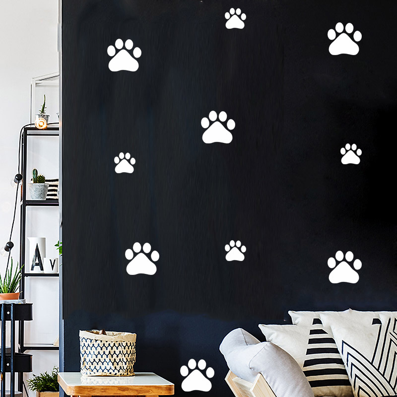 Karikatür köpek kedi yürüyüş p - Baby Nursery Vinyl incelemesi ve fiyatı