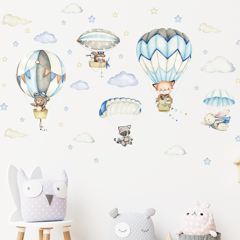 Karikatür Sevimli Hayvanlar Sı - Baby Nursery Vinyl incelemesi ve fiyatı