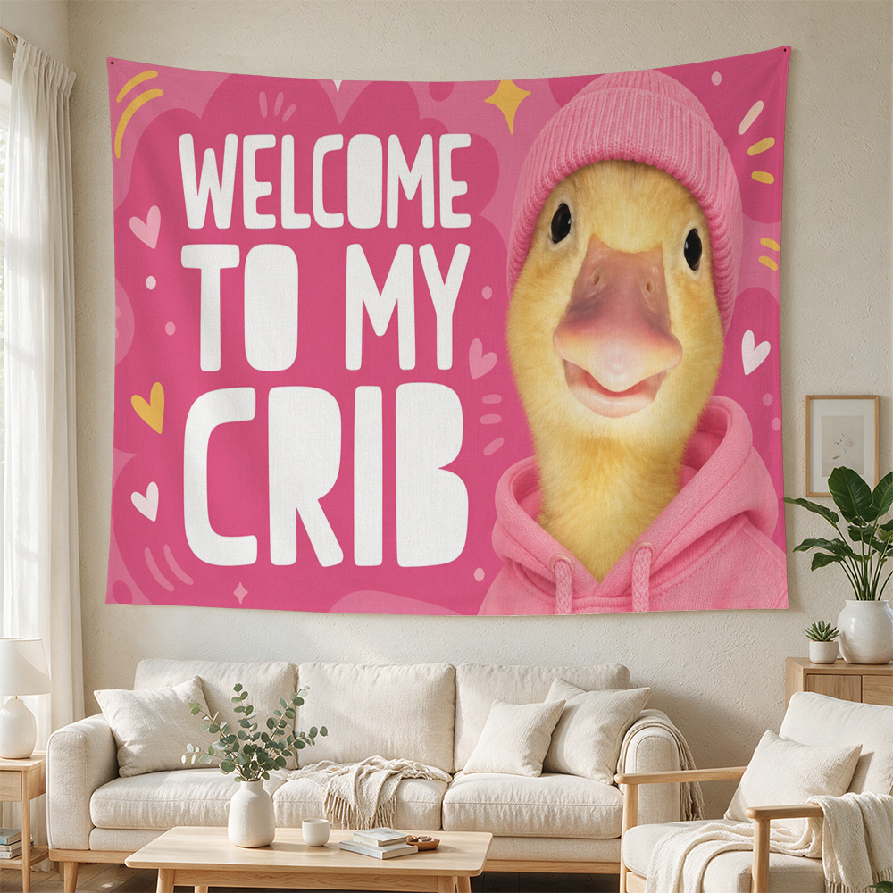 Sevimli Sarı Ördek Desenli Duv - Baby Nursery Pink incelemesi ve fiyatı