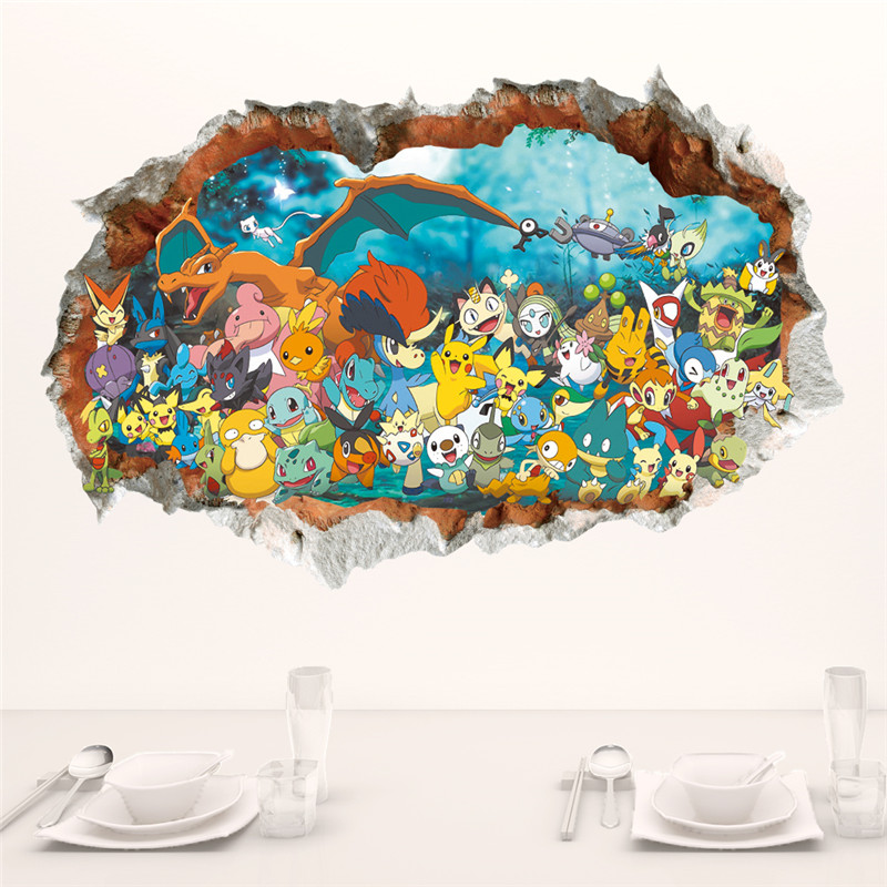 Karikatür Pokémon Pikachu duva - Baby Nursery Vinyl incelemesi ve fiyatı