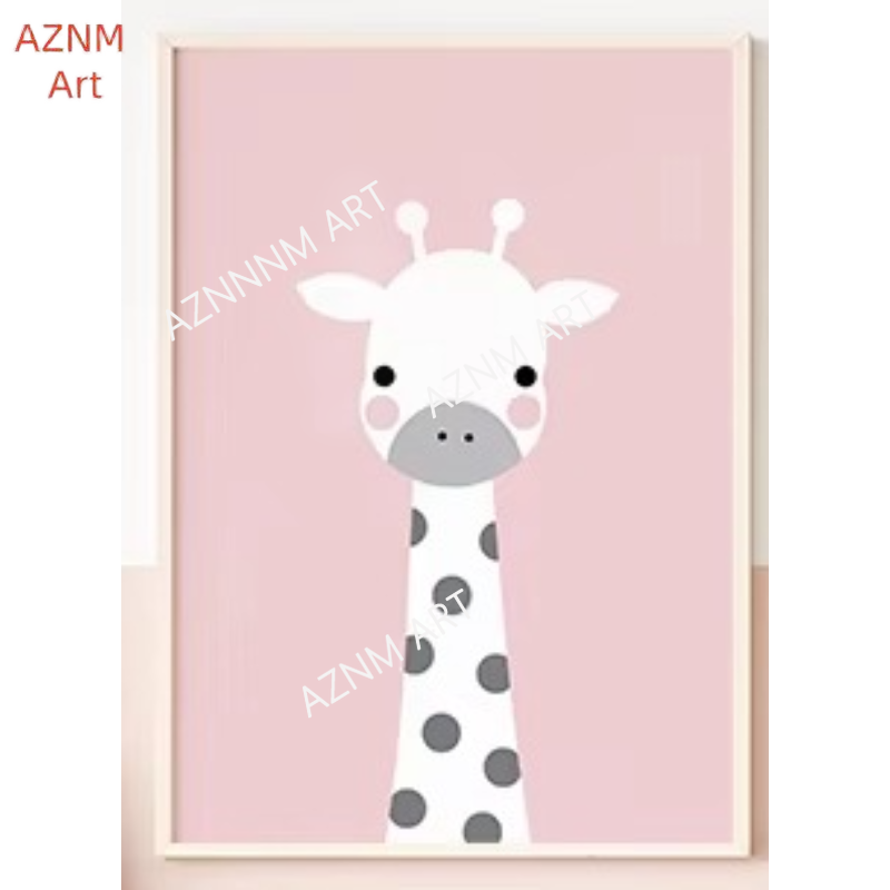 1/3 Adet Sevimli Basit Karikat - Baby Nursery Pink incelemesi ve fiyatı