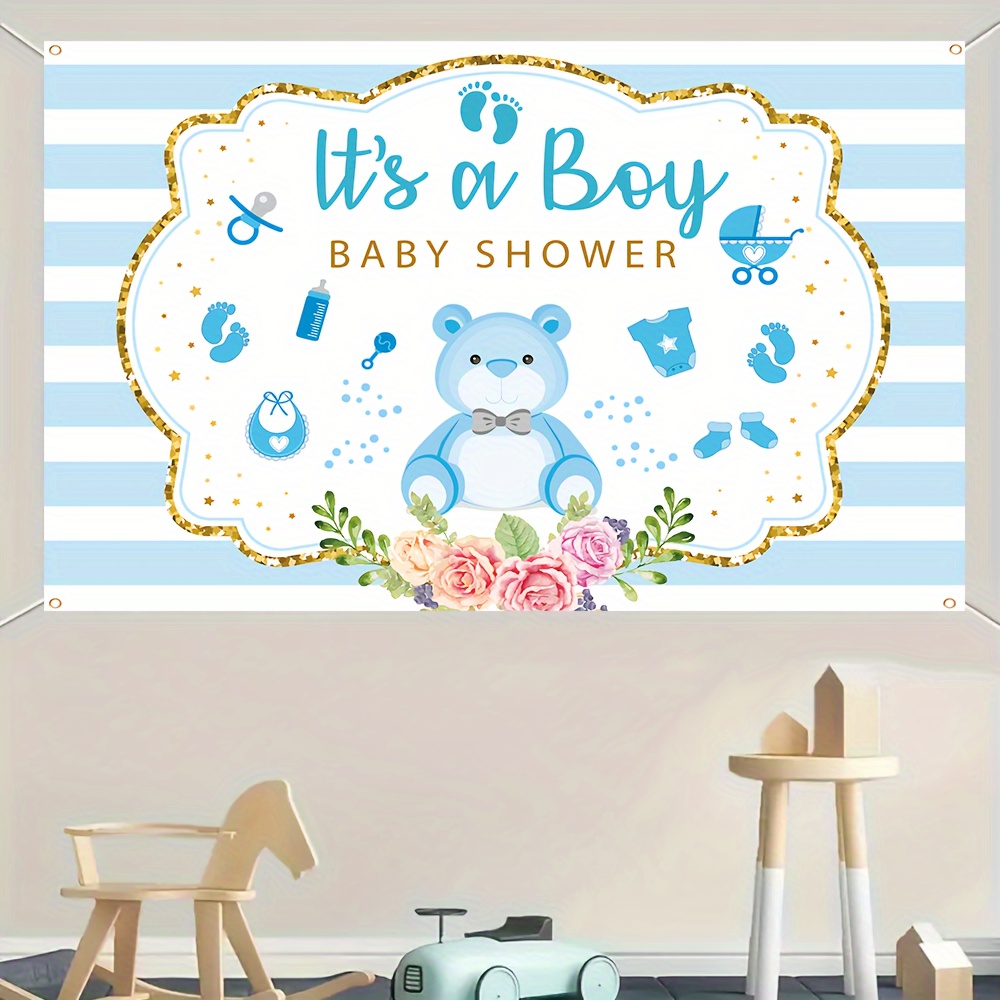 It's A Boy Baby Shower Banner  - Baby Nursery Decor Boy incelemesi ve fiyatı