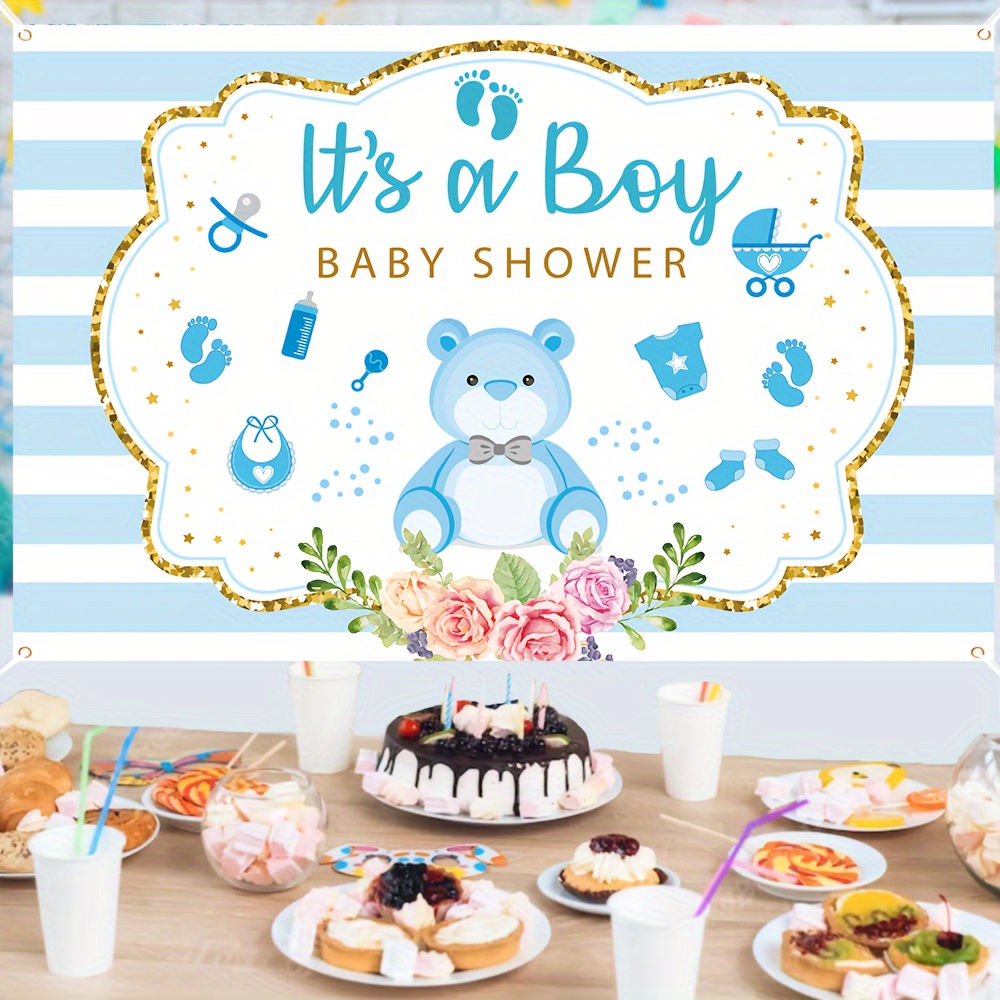 It's A Boy Baby Shower Banner  - Baby Nursery Decor Boy incelemesi ve fiyatı