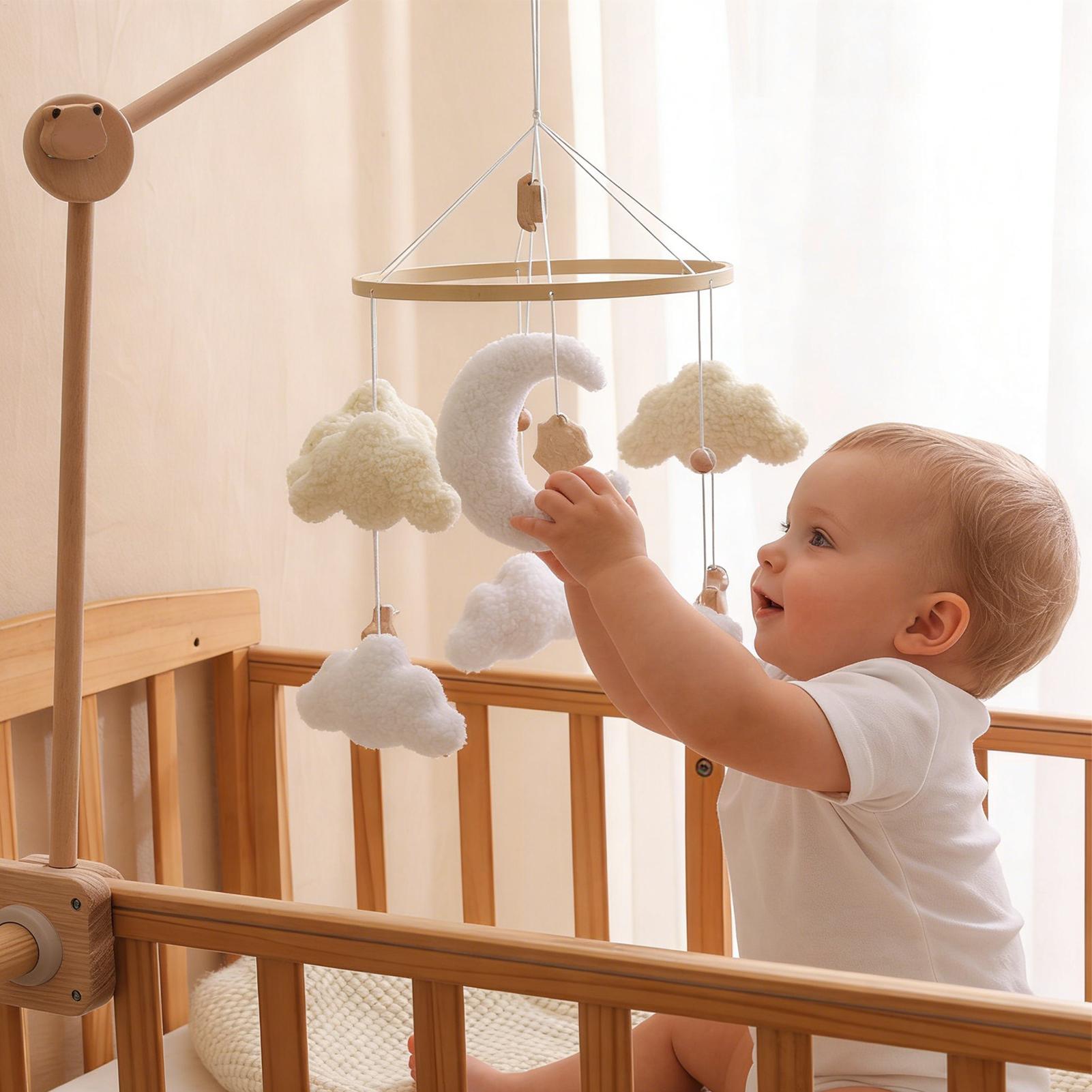 Ahşap Beşik Döner Oyuncak Bebe - Baby Nursery Decor Boy incelemesi ve fiyatı