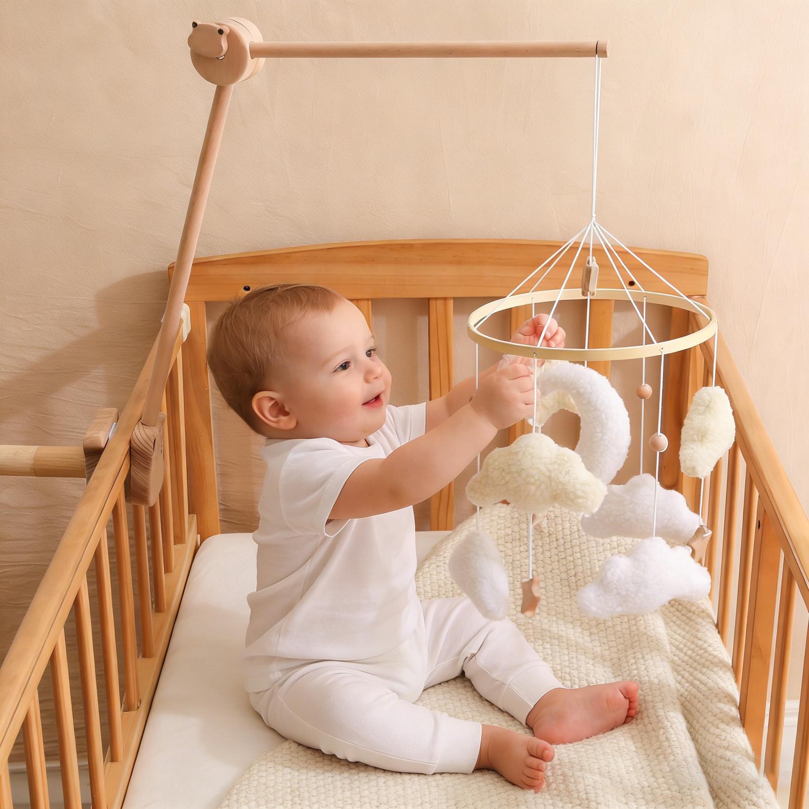 Ahşap Beşik Döner Oyuncak Bebe - Baby Nursery Decor Boy incelemesi ve fiyatı